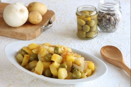 Batatas temperadas