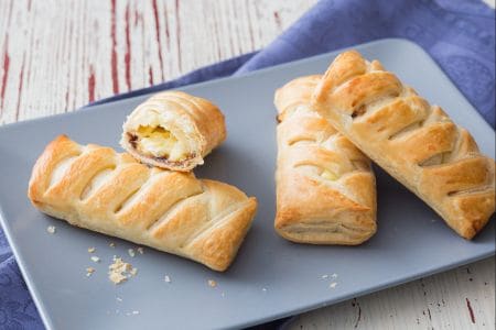 Trancinhas de massa folhada