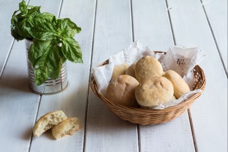 Pãezinhos de Manjericão