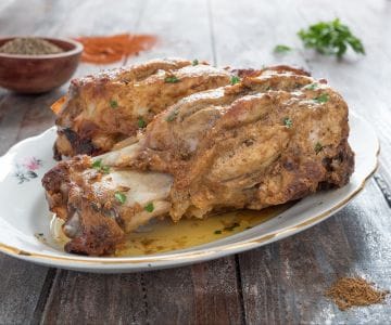 Jarrete de porco tandoori