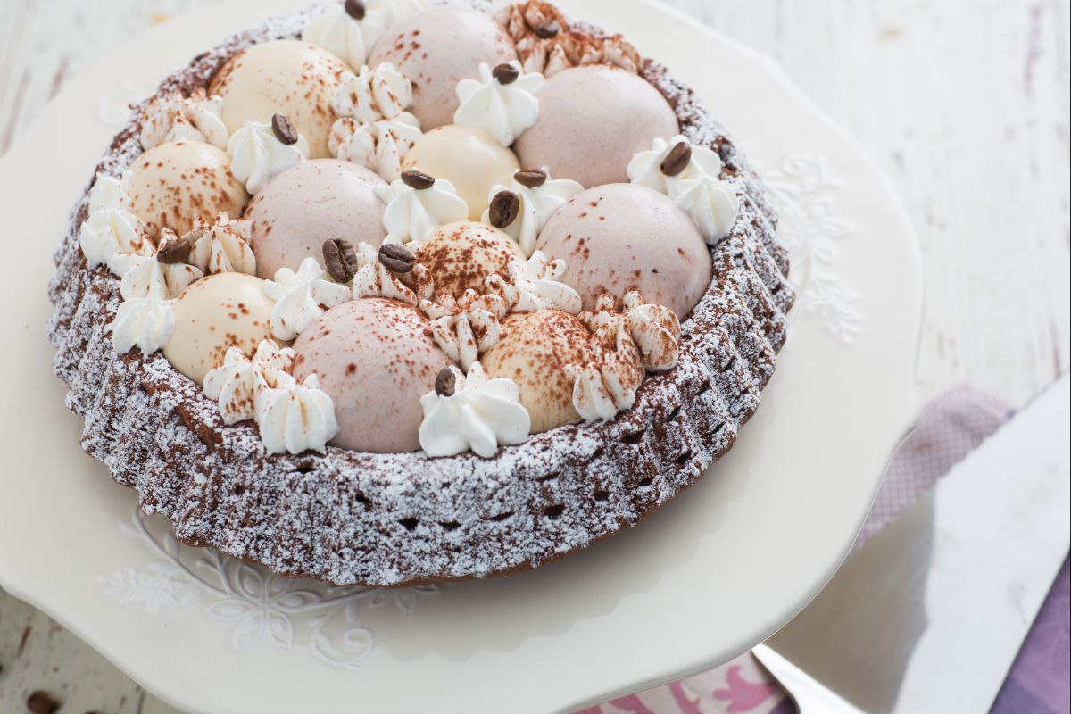 Torta macia de tiramisù