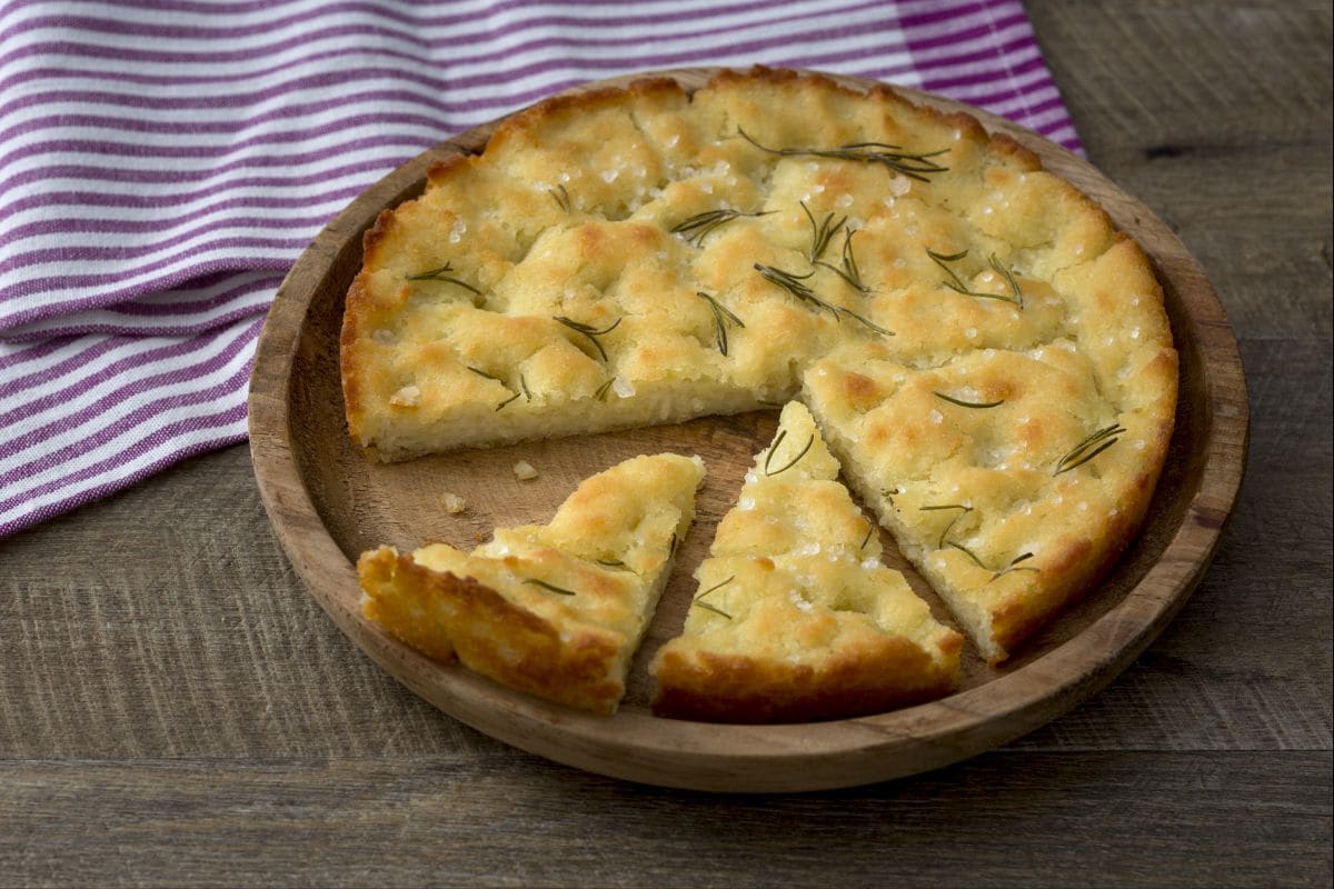 Focaccia sem glúten