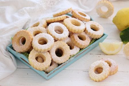Biscoitos rústicos de limão