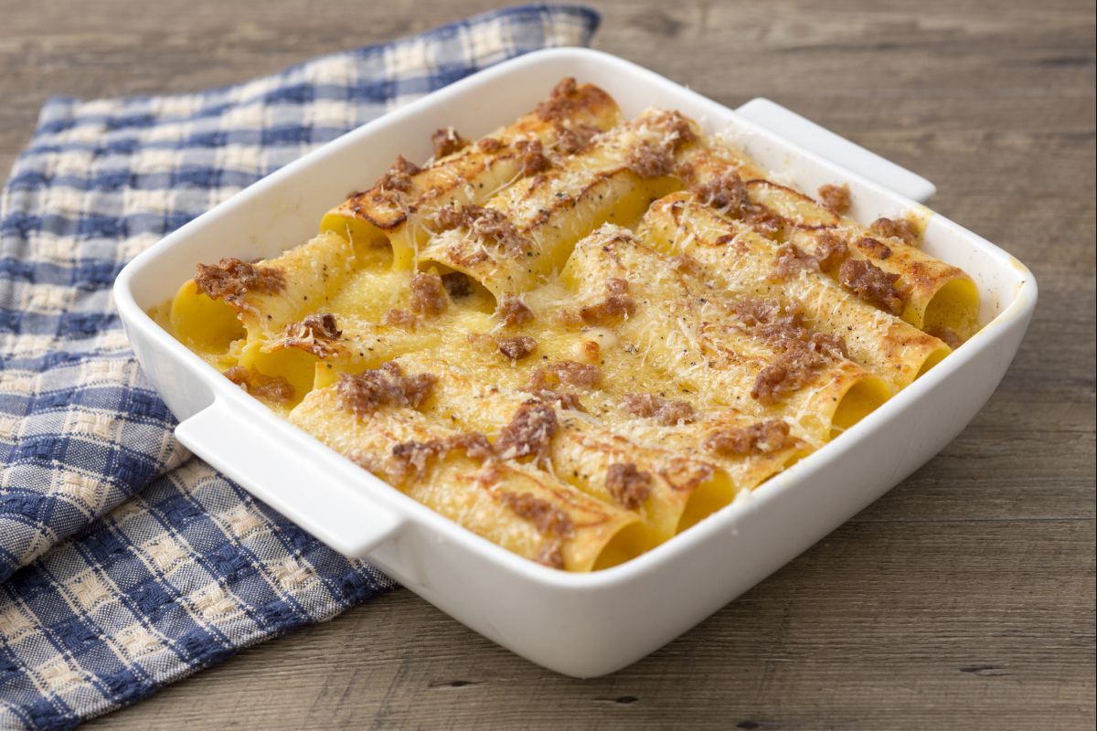 Cannelloni ouro amarelo