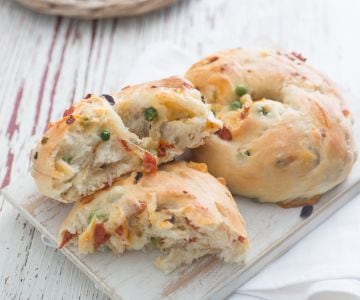 Rosquinhas salgadas saborosas