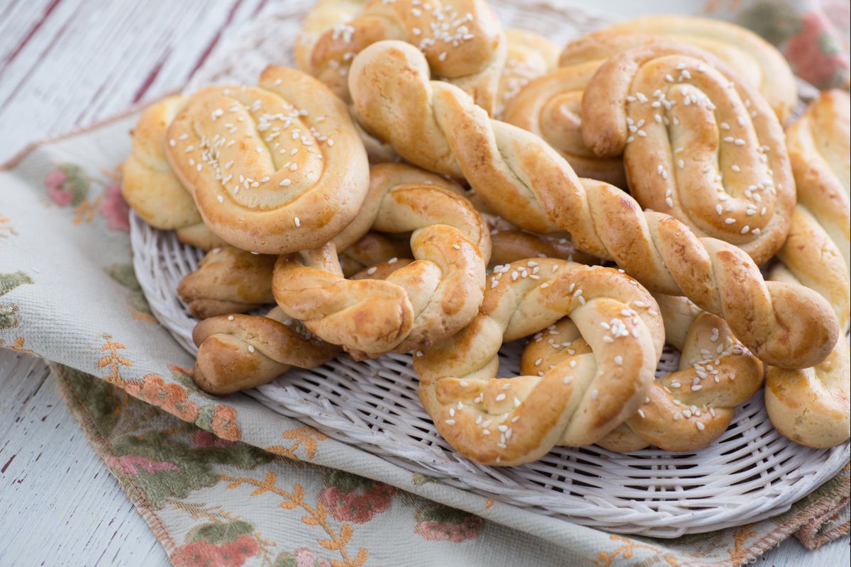 Biscoitos gregos de Páscoa