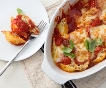 Conchiglioni recheados