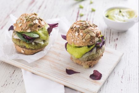 Burger de favas