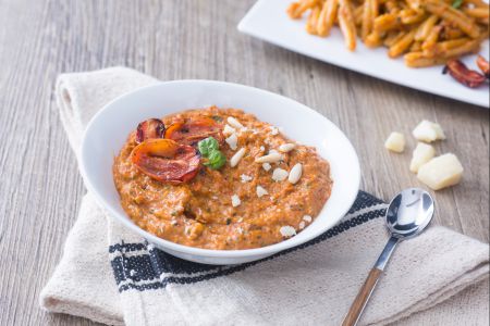 Pesto de tomates assados