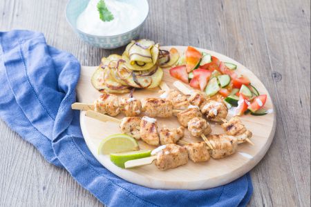 Souvlaki de frango