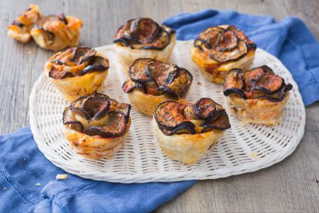 Rosinhas de berinjela