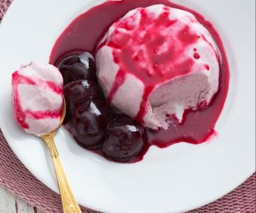 Bavaresas de cereja