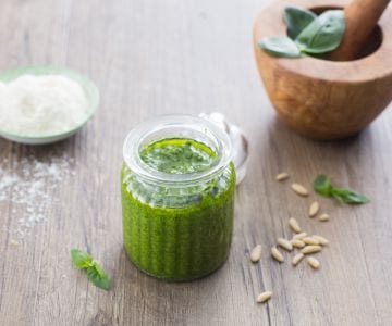 Pesto sem alho
