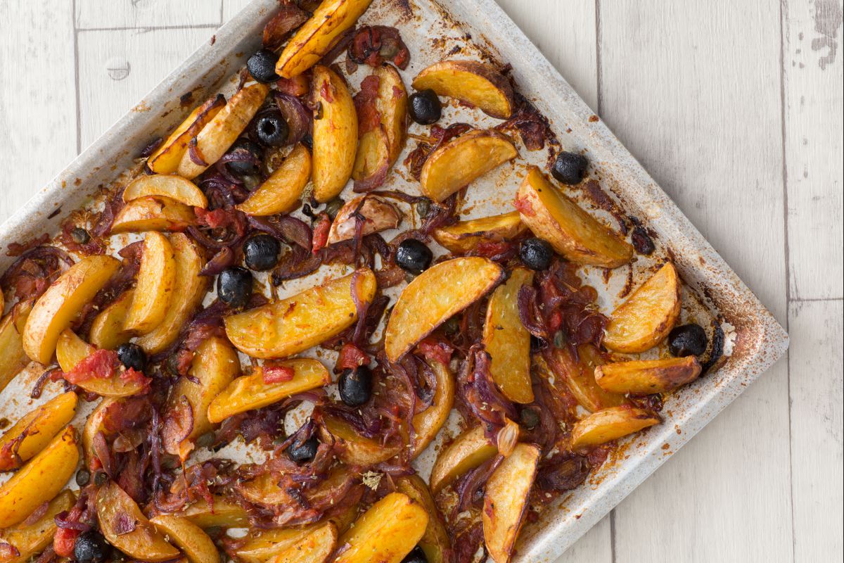 Batatas à mediterrânea