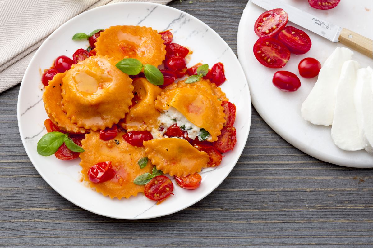 Ravioli capresi