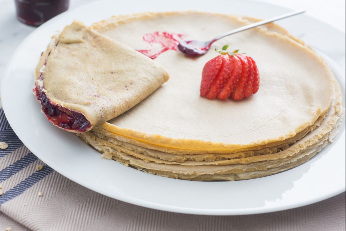 Crepe de aveia