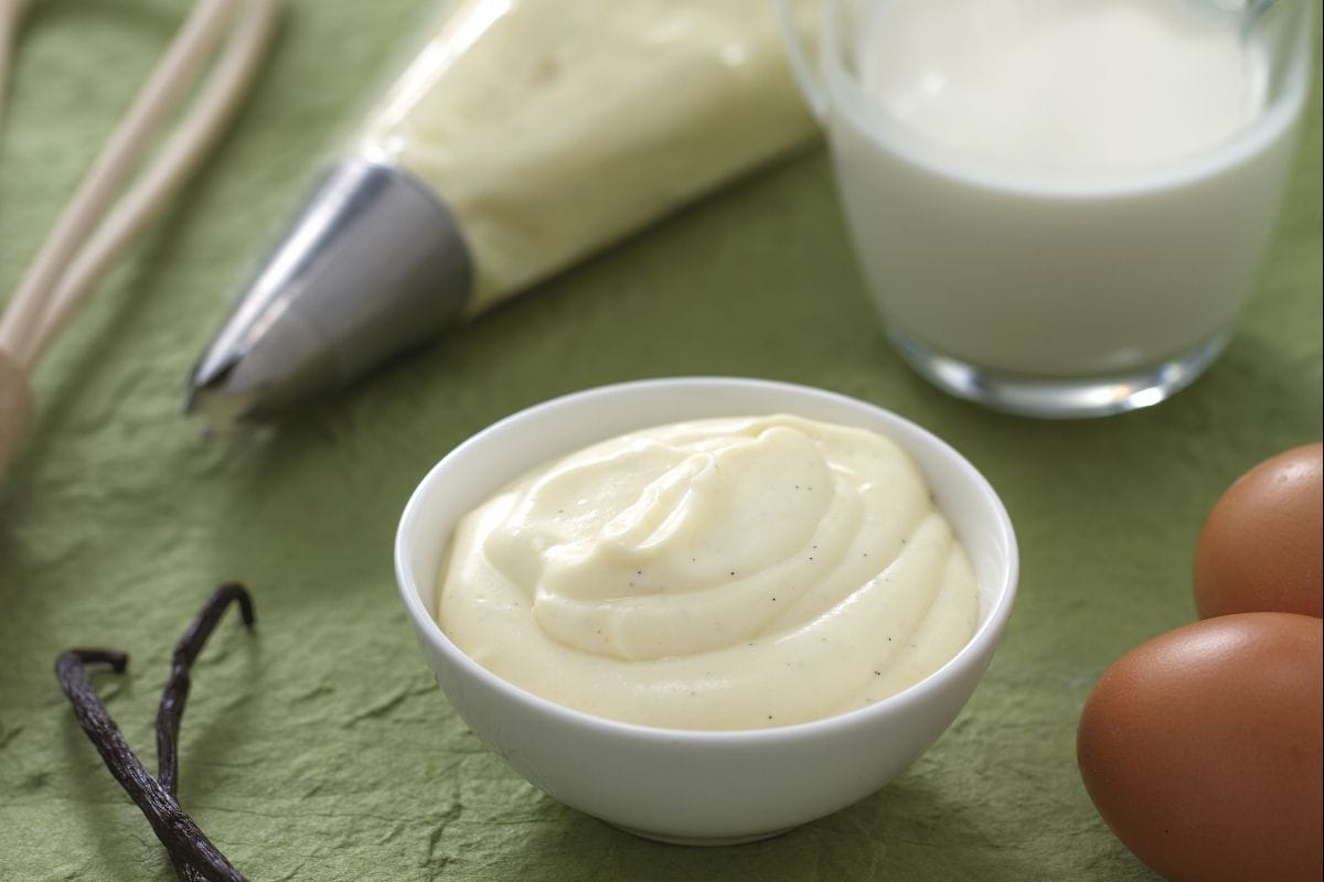 Creme diplomata sem gelatina