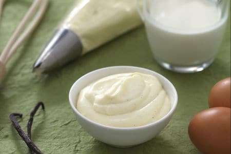 Creme diplomata sem gelatina