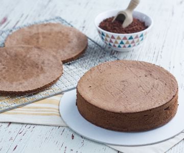 Pão de ló de cacau