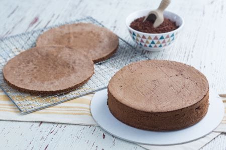 Pão de ló de cacau