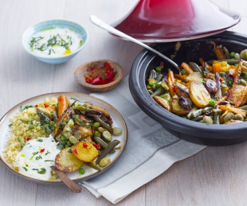 Tajine com legumes