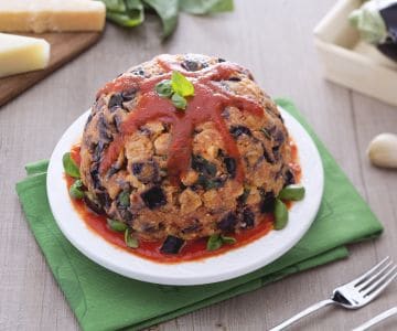 Zuccotto de berinjela