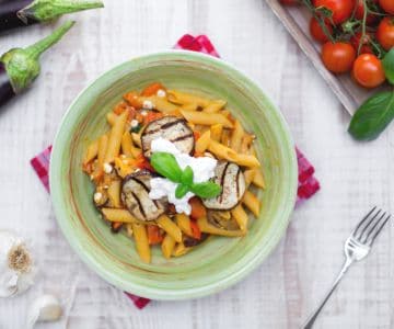 Pasta alla Norma leve