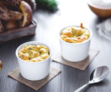 Soufflé de cogumelos