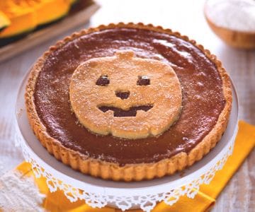 Torta de abóbora e leite condensado