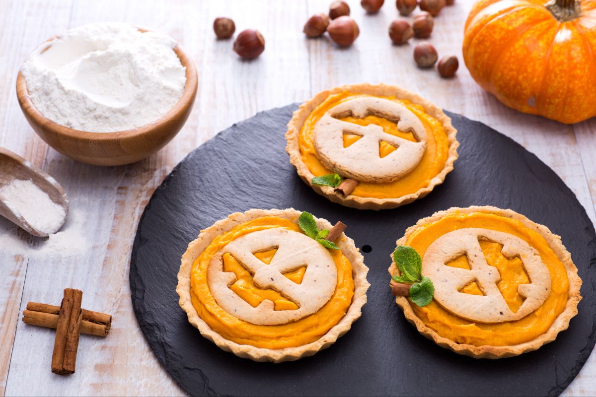 Tortinhas Doces de Jack O' Lantern