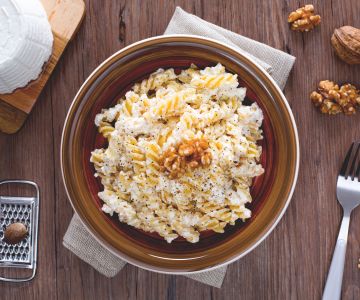 Pasta ricota e nozes