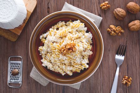 Pasta ricota e nozes