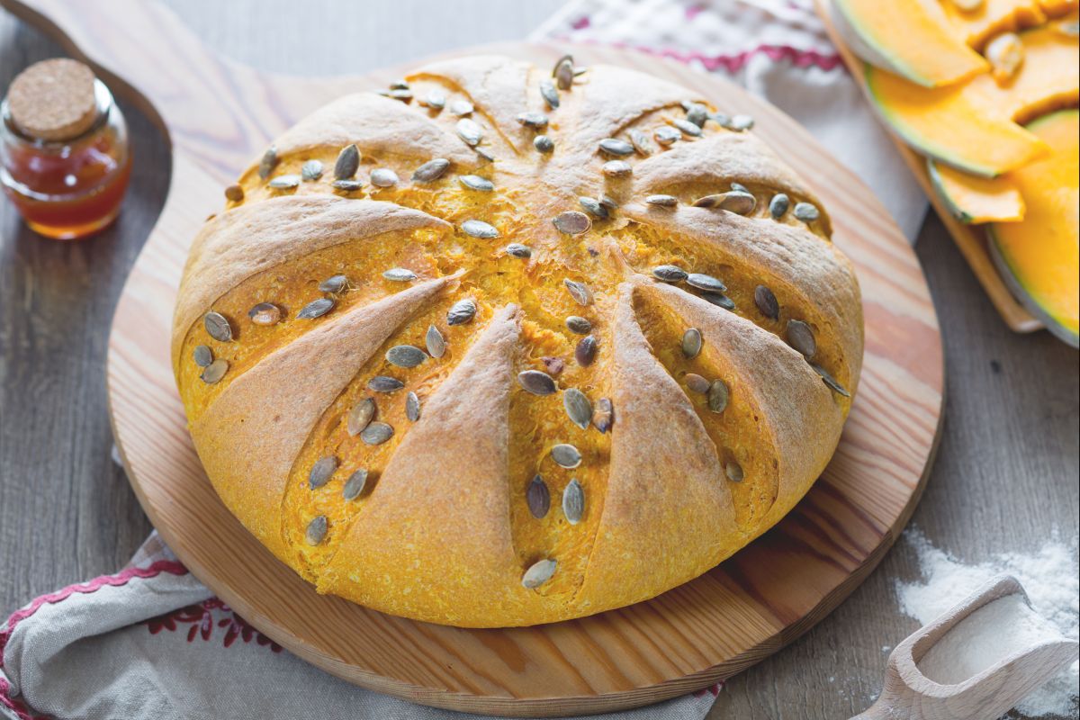 Pão de abóbora
