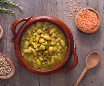 Sopa de Legumes e Cúrcuma