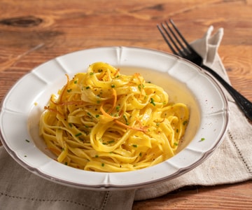 Tagliatelle alla arancia