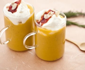 Cappuccino de abóbora
