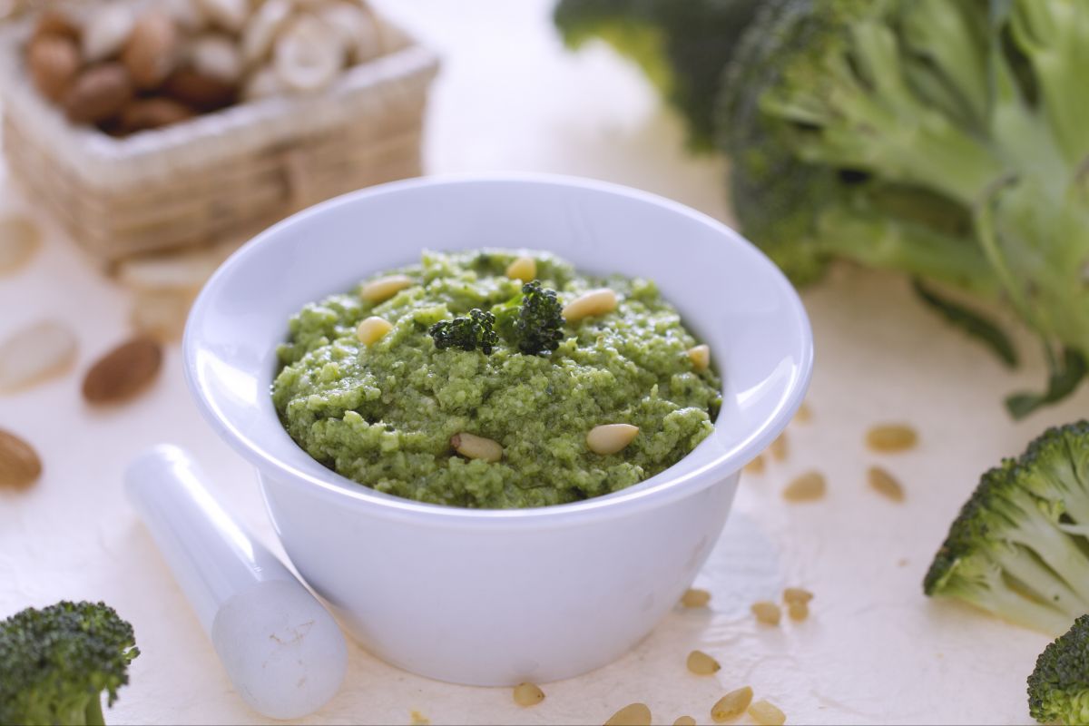 Pesto de brócolis