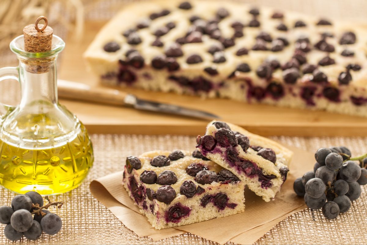 Ciaccia com uva