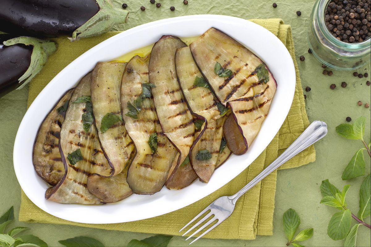 Carpaccio de berinjela