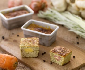Flan de cardo