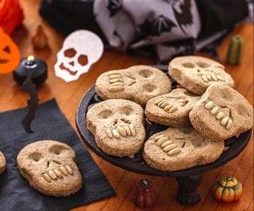 Biscoitos caveira