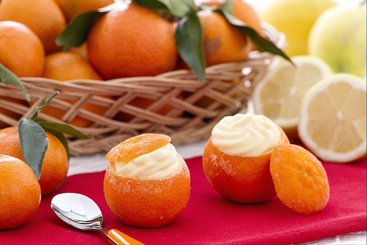 Tangerinas recheadas