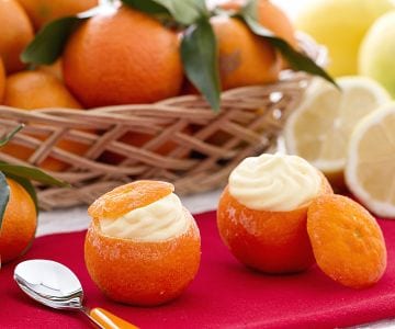 Tangerinas recheadas