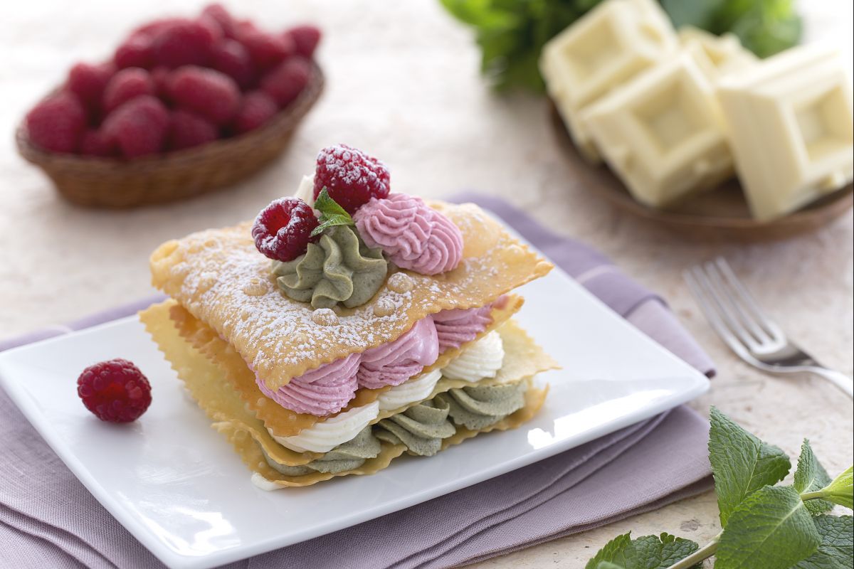 Mini mil-folhas de chiacchiere
