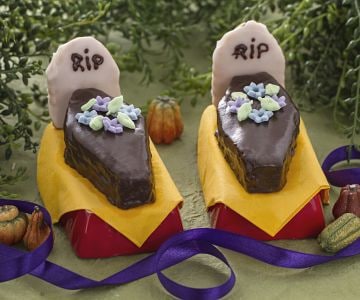 Doces Caixões de Halloween