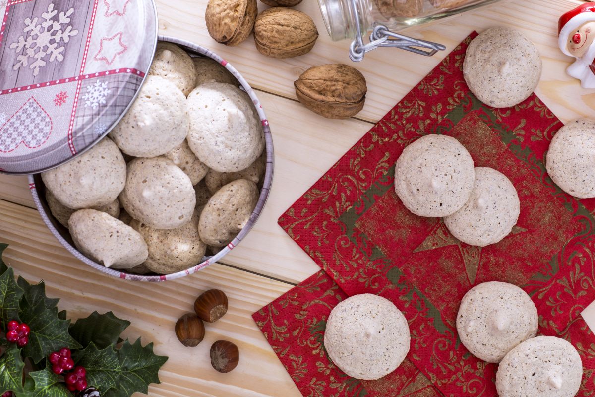 Biscoitos com nozes e avelãs