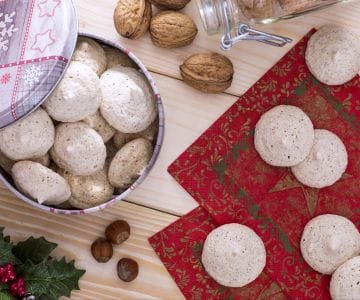 Biscoitos com nozes e avelãs