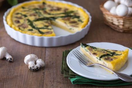 Quiche de polenta