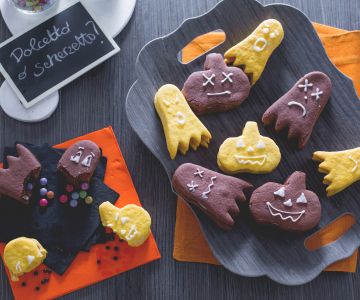 Biscoitos de massa podre de Halloween