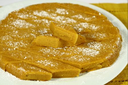 Losangos doces de abóbora